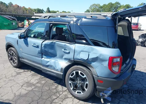 2024 Ford Bronco Sport Outer Banks из США, поврежденный, VIN 3FMCR9C66RRE49845